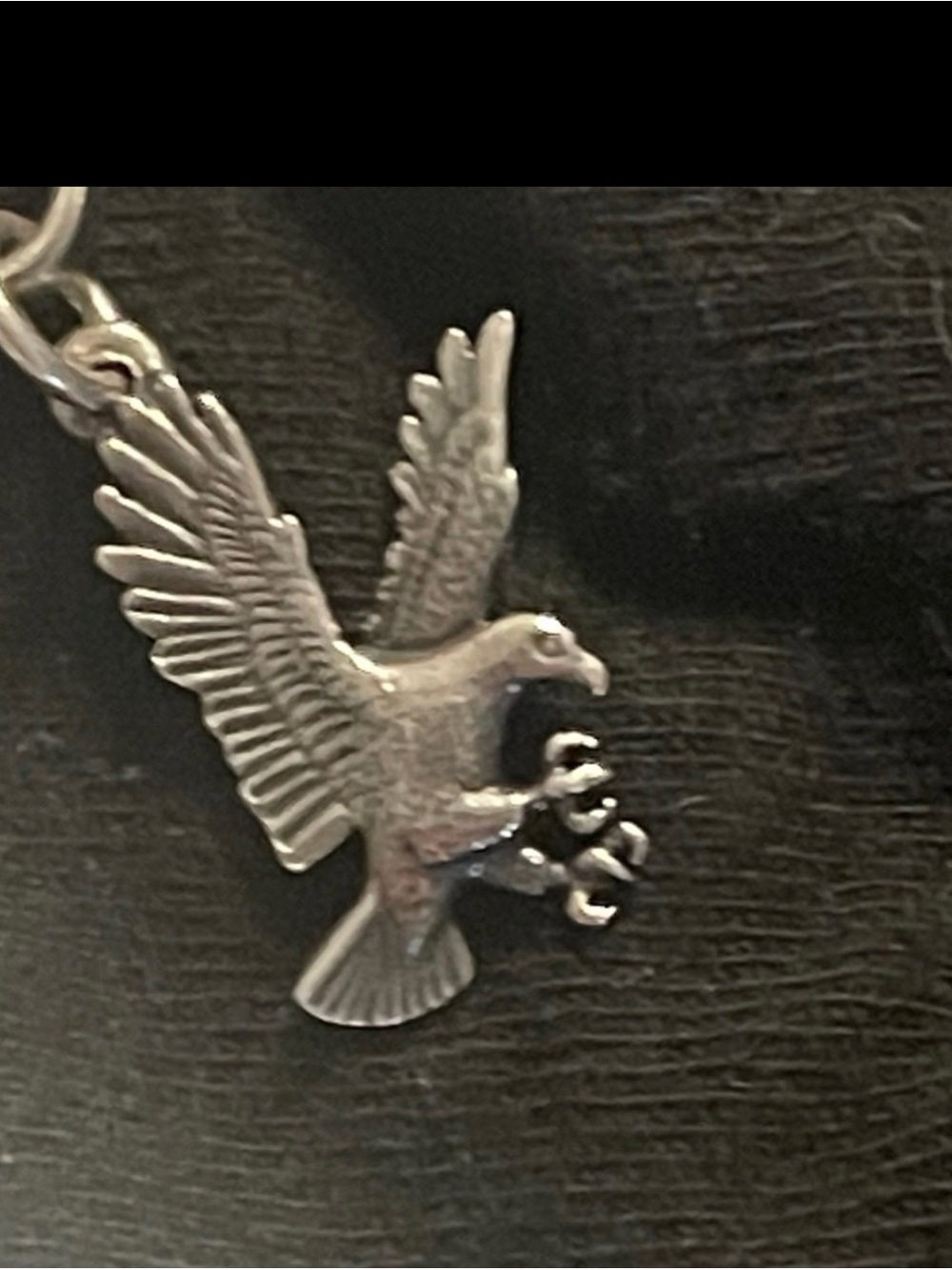 James Avery Sterling Silver Eagle Charm Pendant 1980's retired